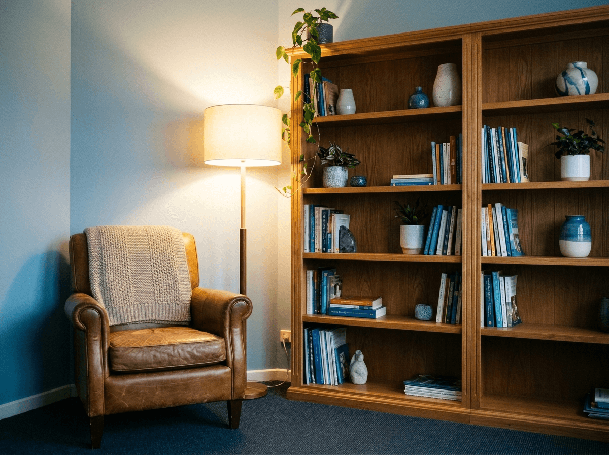 The warm, welcoming Resilience Matters consulting rooms in Sydney